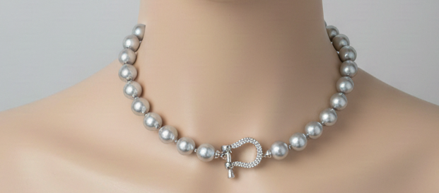 Grey Pearl Omega Loose Fit Mannequin