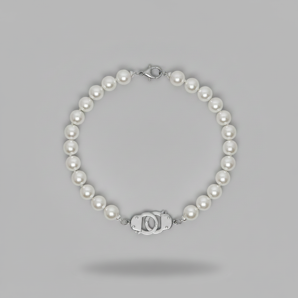 White Pearl Handcuff Shadow Reference
